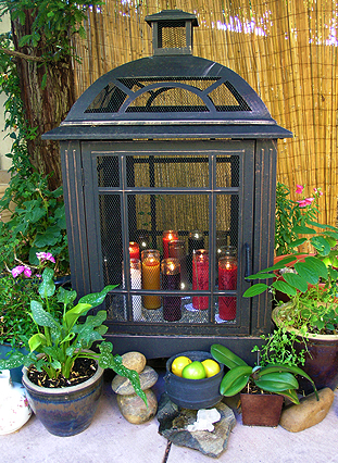 Faery Candle Shrine